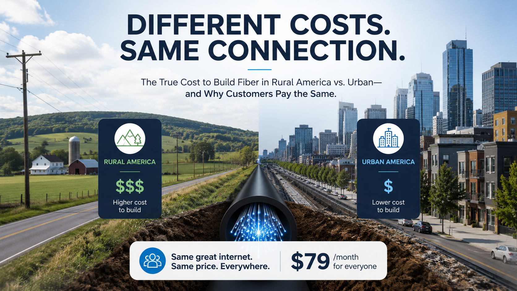 The Reason Your Internet Bill Is the Same Whether You Live in Atlanta or Nowhere